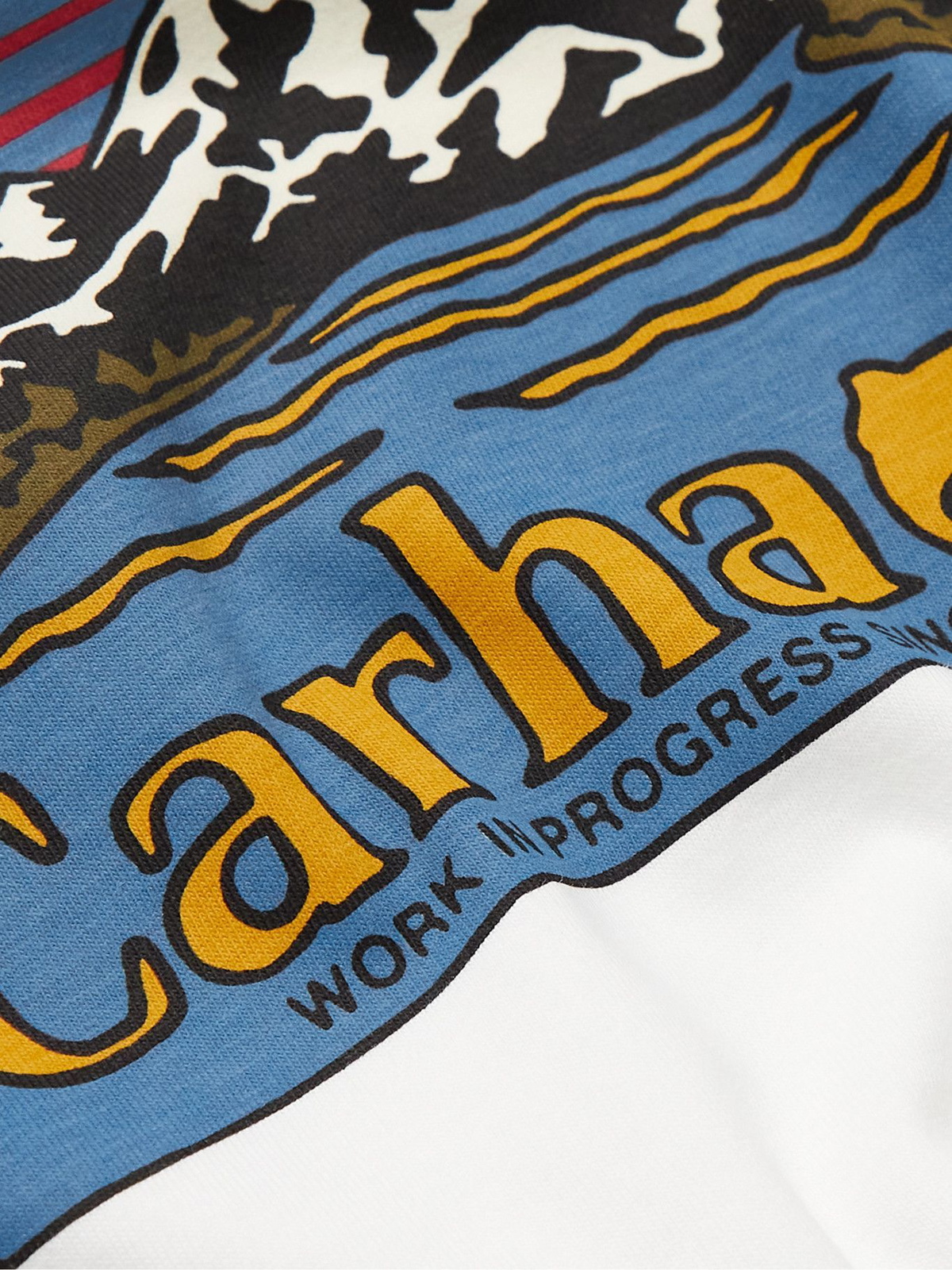 Carhartt WIP logo-patch Cotton Shirt - White