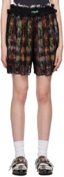 Collina Strada Black Lace Boxer Shorts