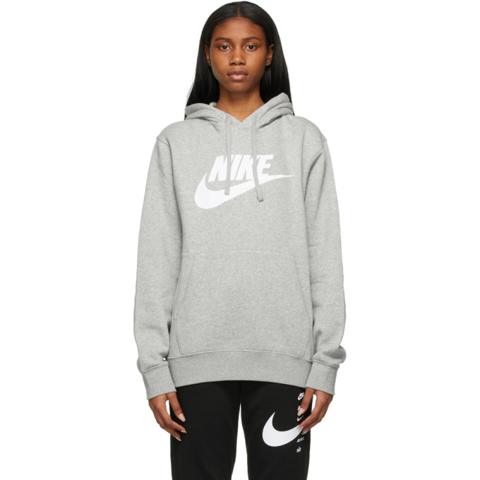 Photo: Nike Grey Graphic Sportswear Club Hoodie