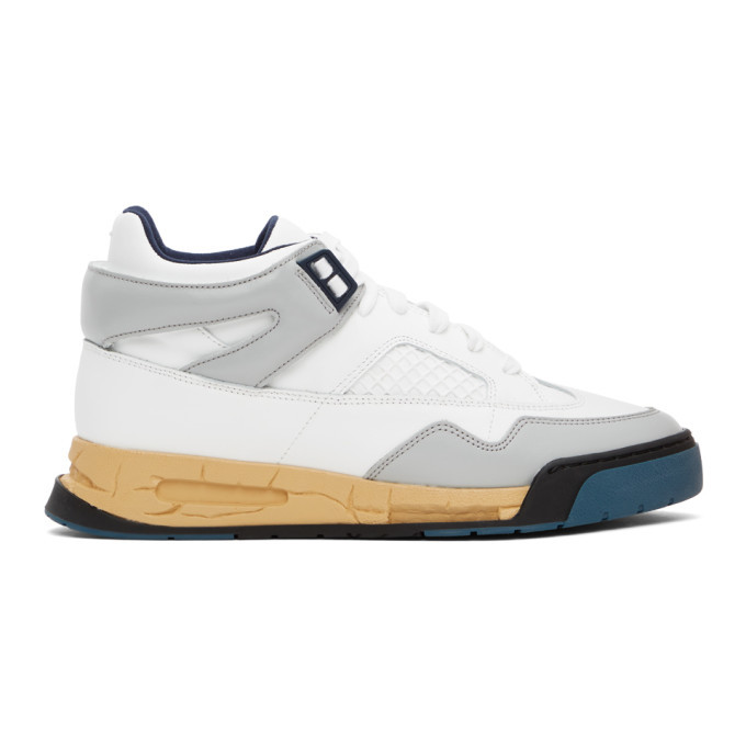 Maison Margiela Blue and White Deadstock Sneakers Maison Margiela