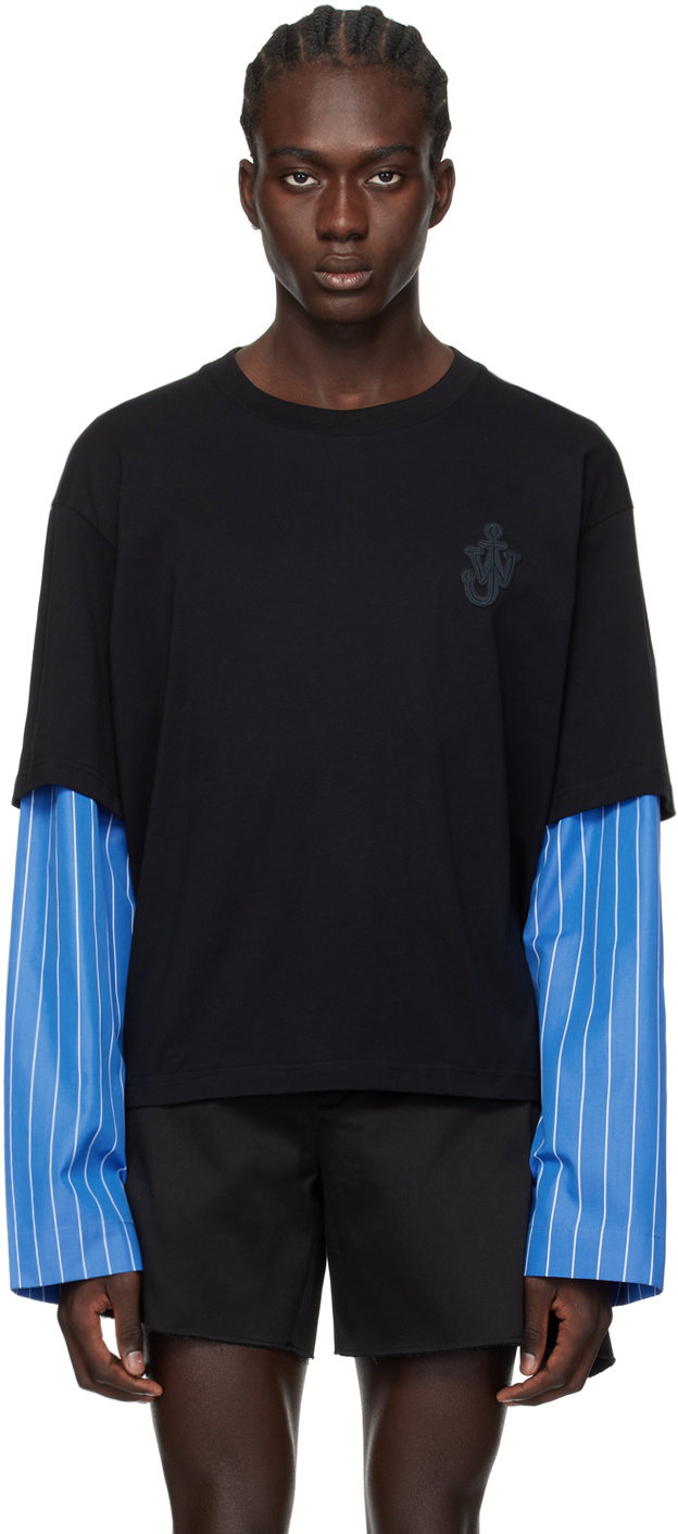 JW Anderson Black Layered T-Shirt JW Anderson