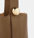 Loewe Pebble Medium leather bucket bag