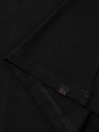 Derek Rose - Basel Stretch Micro Modal-Jersey T-Shirt - Black