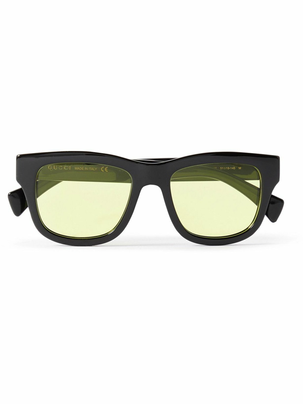 Photo: Gucci Eyewear - D-Frame Acetate Sunglasses