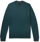 ERMENEGILDO ZEGNA - Wool Sweater - Blue