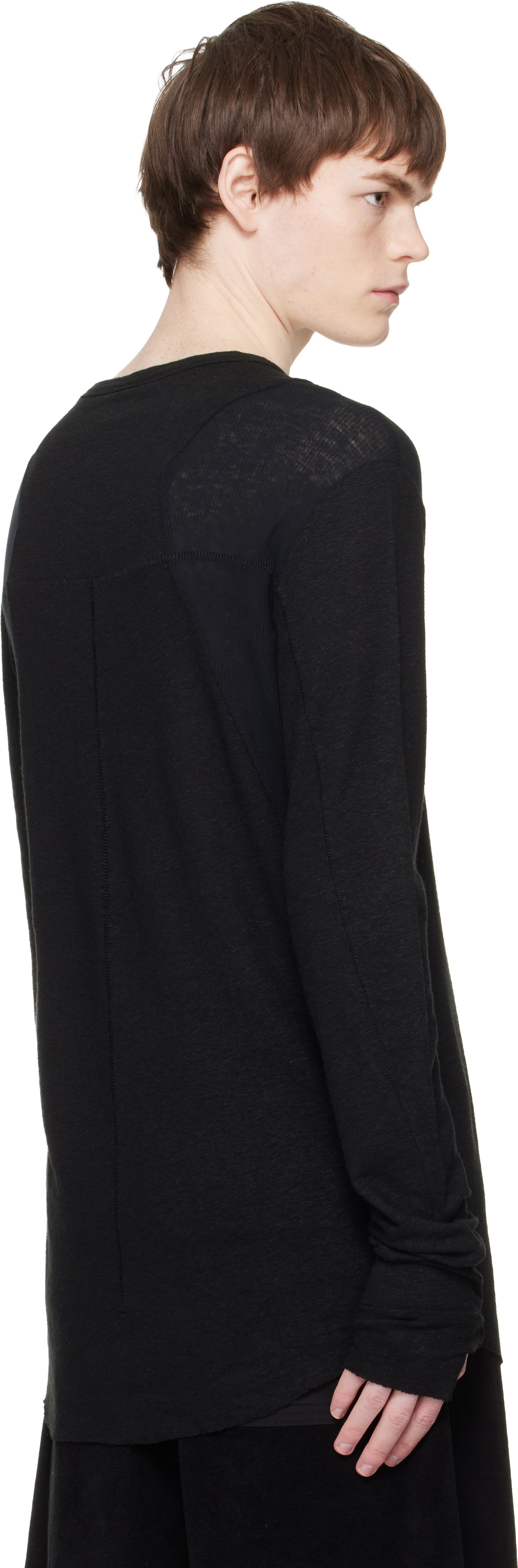 thom/krom Black M TS 932 T-shirt