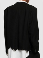 DOUBLET - Cut Off Oversized Wool Tailored Jacket