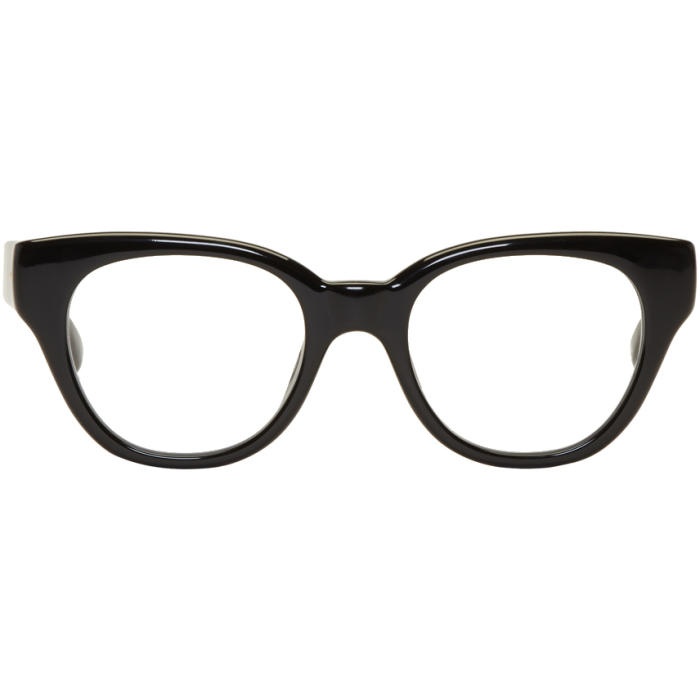 Photo: Linda Farrow Luxe Black 653 C8 Glasses