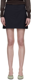 Paloma Wool Gray Lumieti Miniskirt
