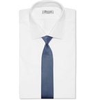 Brioni - 8cm Silk-Jacquard Tie - Blue