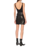 Rta - Suri leather miniskirt