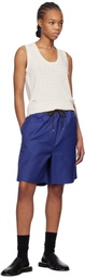 Cordera Blue Sailing Bermuda Shorts