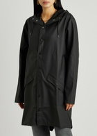 Rains Rubberised Raincoat Black
