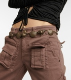 Blumarine - Seashell-embellished belt