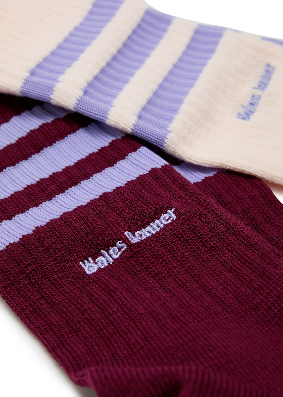 Adidas X Wales Bonner Cotton-blend Socks set of two Red
