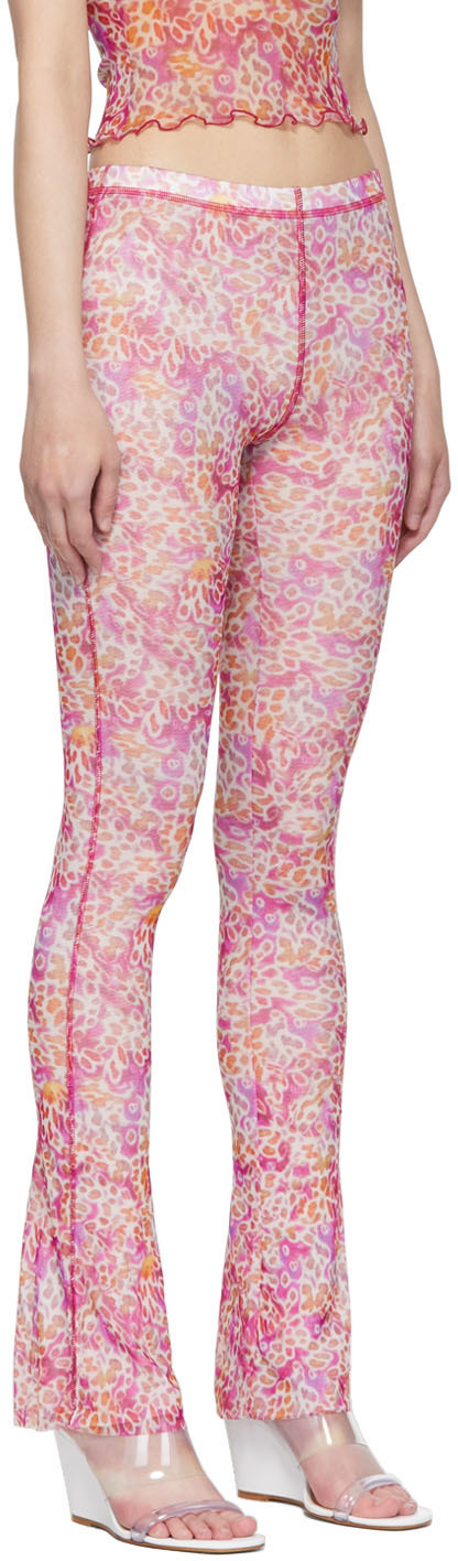 PRISCAVera Pink Nylon Lounge Pants