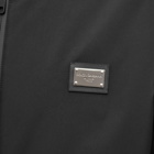 Dolce & Gabbana Men's Technical Nylon Hooded Vest in Black