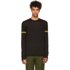 Ziggy Chen Black Cashmere Crewneck Sweater