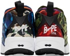 BAPE Multicolor Reebok Edition Instapump Fury Sneakers