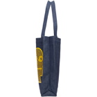 A.P.C. Blue Brain Dead Edition Shopping Tote