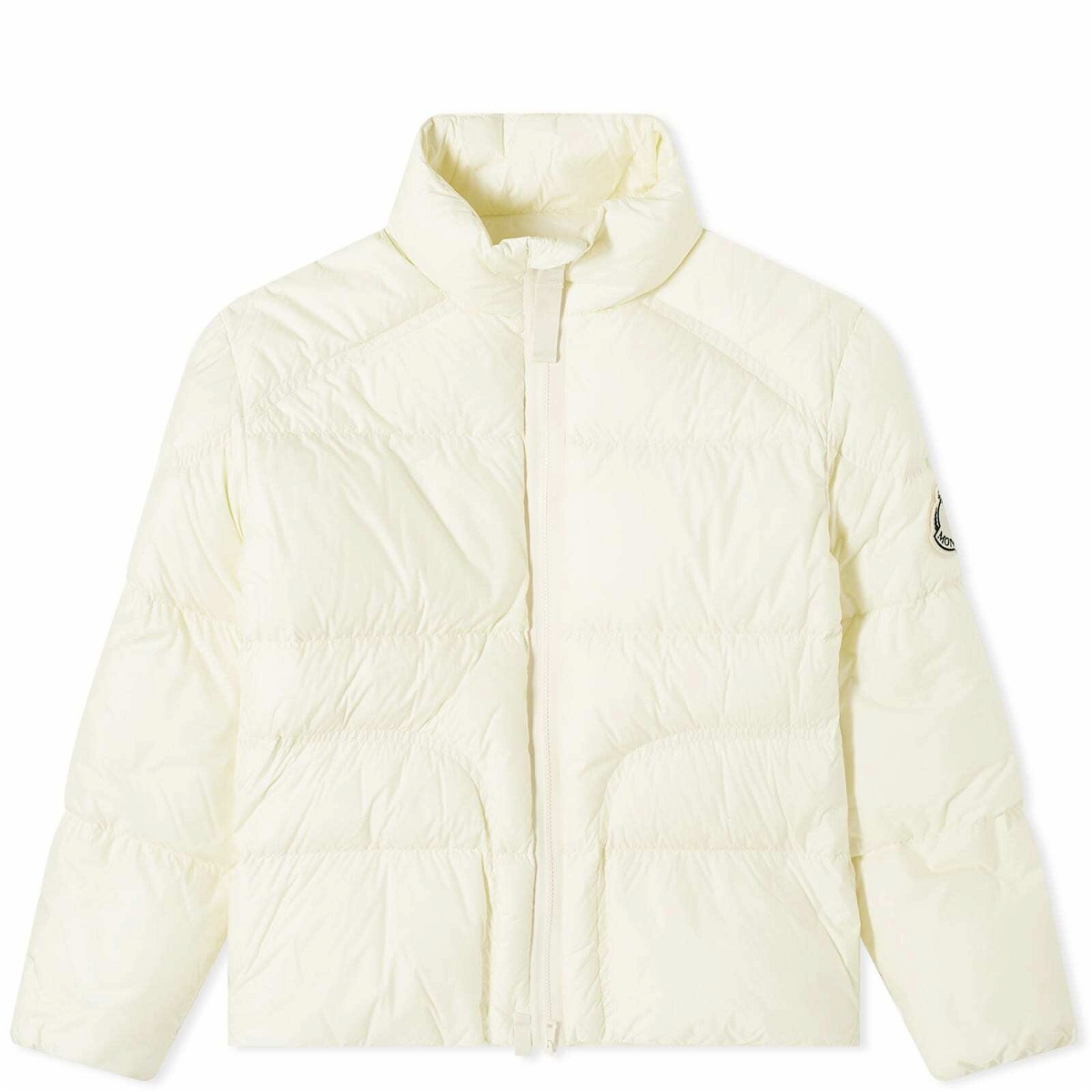 Photo: Moncler Men's Chaofeng Superlight Down Jacket in Off White