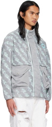 Li-Ning Gray Printed Jacket