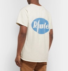 Rhude - Printed Cotton-Jersey T-Shirt - Off-white