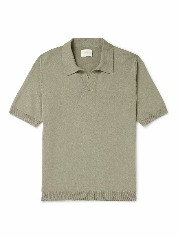 Photo: Norse Projects - Leif Linen and Cotton-Blend Polo Shirt - Neutrals