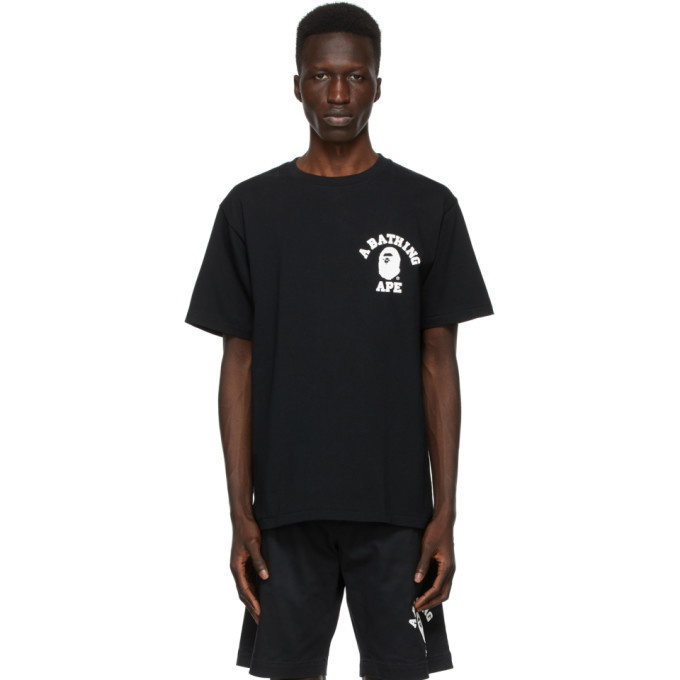 Photo: BAPE Black Space College T-Shirt