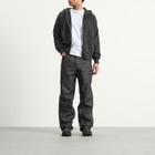 Visvim Men's Jumbo Fine Wool Hoodie in Black