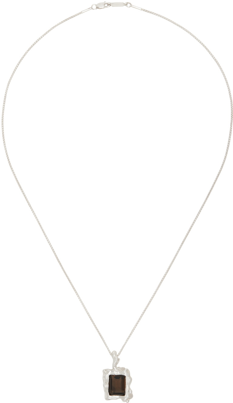 FARIS Silver Cornice Necklace Faris