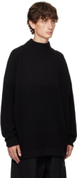 Jan-Jan Van Essche Black O-Project Sartuul Sheep Yarn Sweater