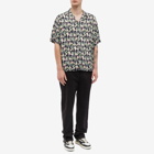 Represent Men's Floral Vacation Shirt in Black