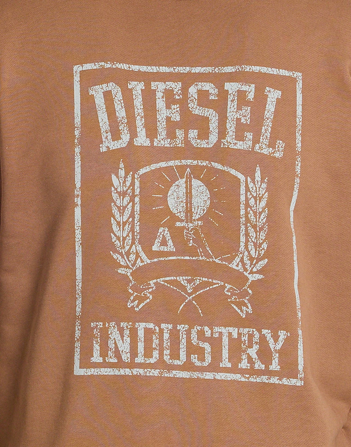 Diesel Mens Sweatshirt in Brown