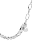 Jean Paul Gaultier Women's JPG Necklace in Silver