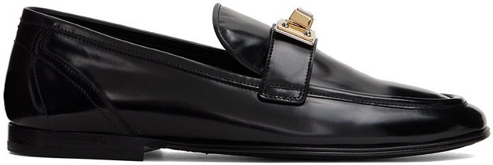 Photo: Dolce & Gabbana Black Hardware Loafers