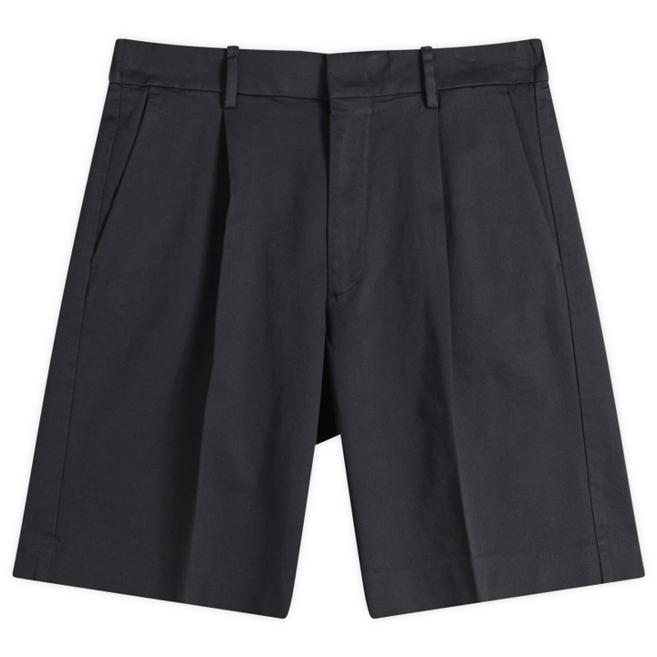 Photo: NN07 Men's Kay Pleated Shorts in Navy Blue