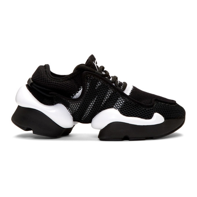 Photo: Y-3 Black and White Ren Sneakers