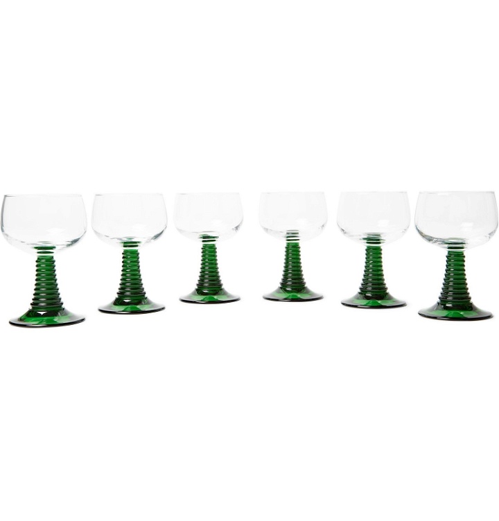 Photo: The Wolseley Collection - Set of Six Roemer Glasses - Neutrals