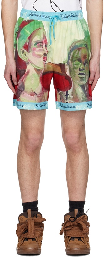 Photo: KidSuper Multicolor 'Make It Two' Shorts