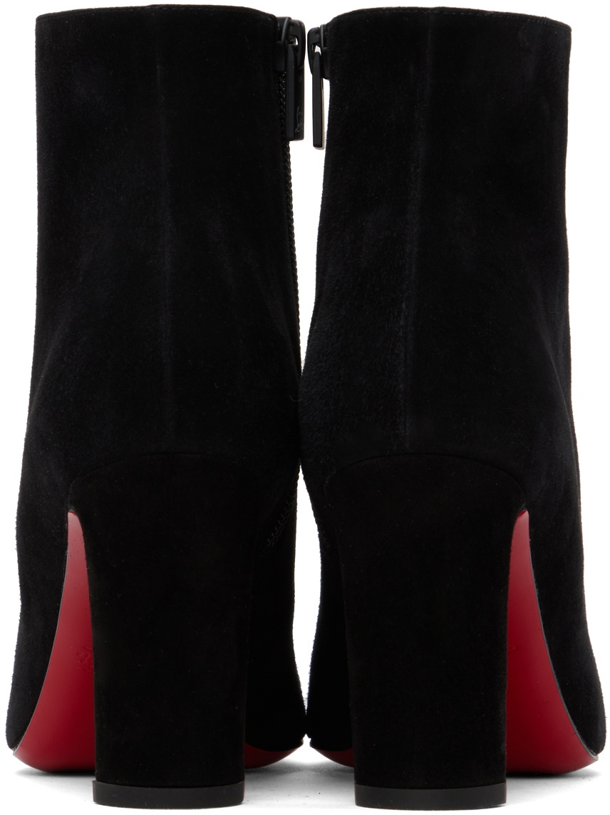 Suprabooty 85 black suede ankle boots