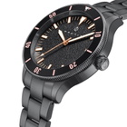 Nautis Deacon Black Dial Mens Watch NAUN101-5