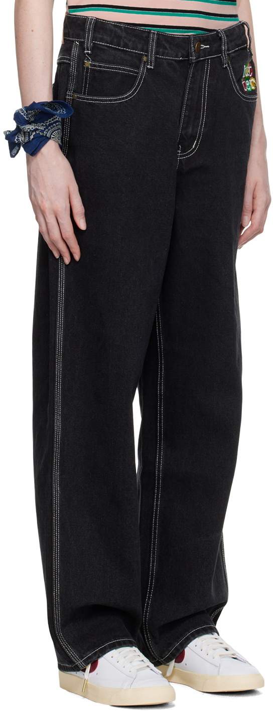 Butter Goods Black Scribble Jeans