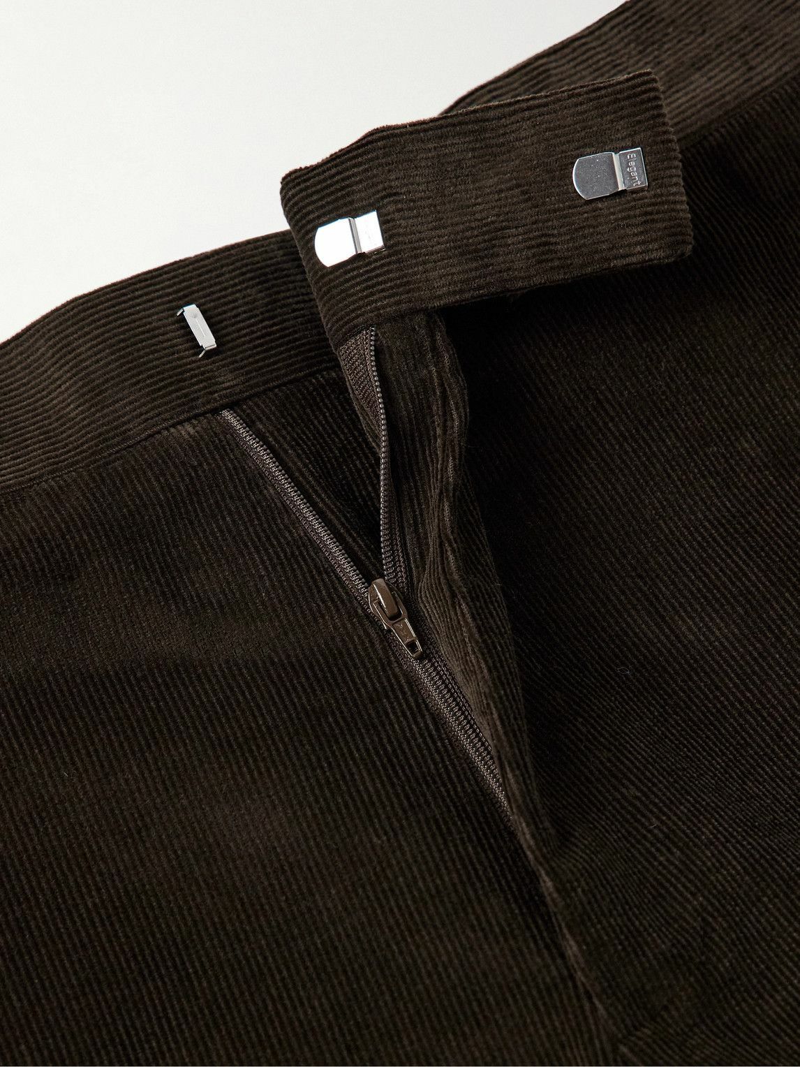 Kingsman - Slim-Fit Straight-Leg Cotton-Corduroy Suit Trousers - Brown