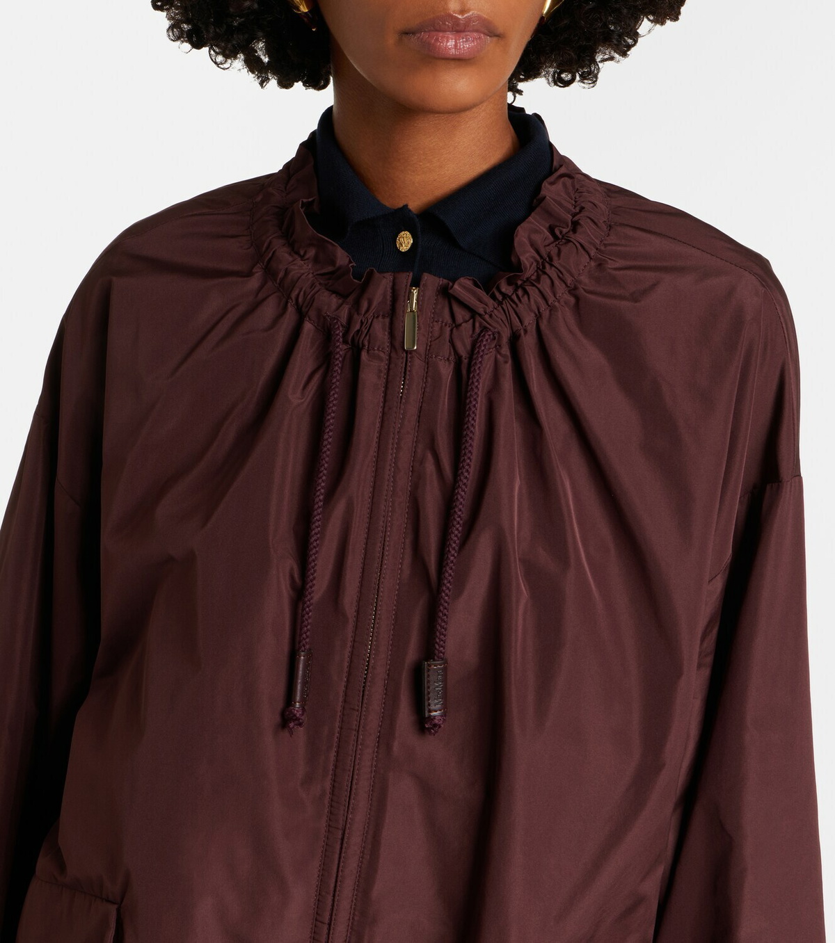 'S Max Mara Taffeta bomber jacket