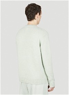 Lanvin - Crewneck Cashmere Sweater in Light Green