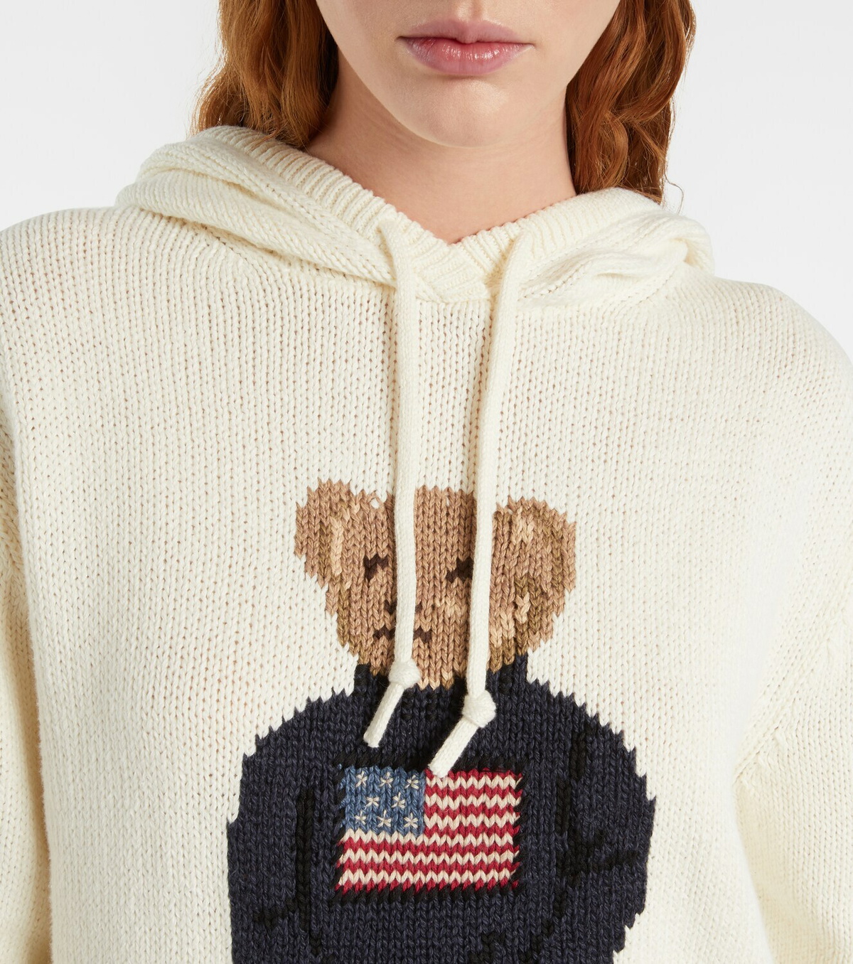 Polo Ralph Lauren Polo Bear cotton and linen hoodie