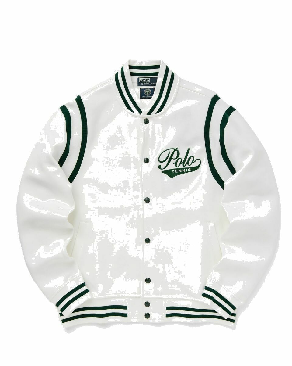 Photo: Polo Ralph Lauren Wimbledon Jacket White - Mens - College Jackets