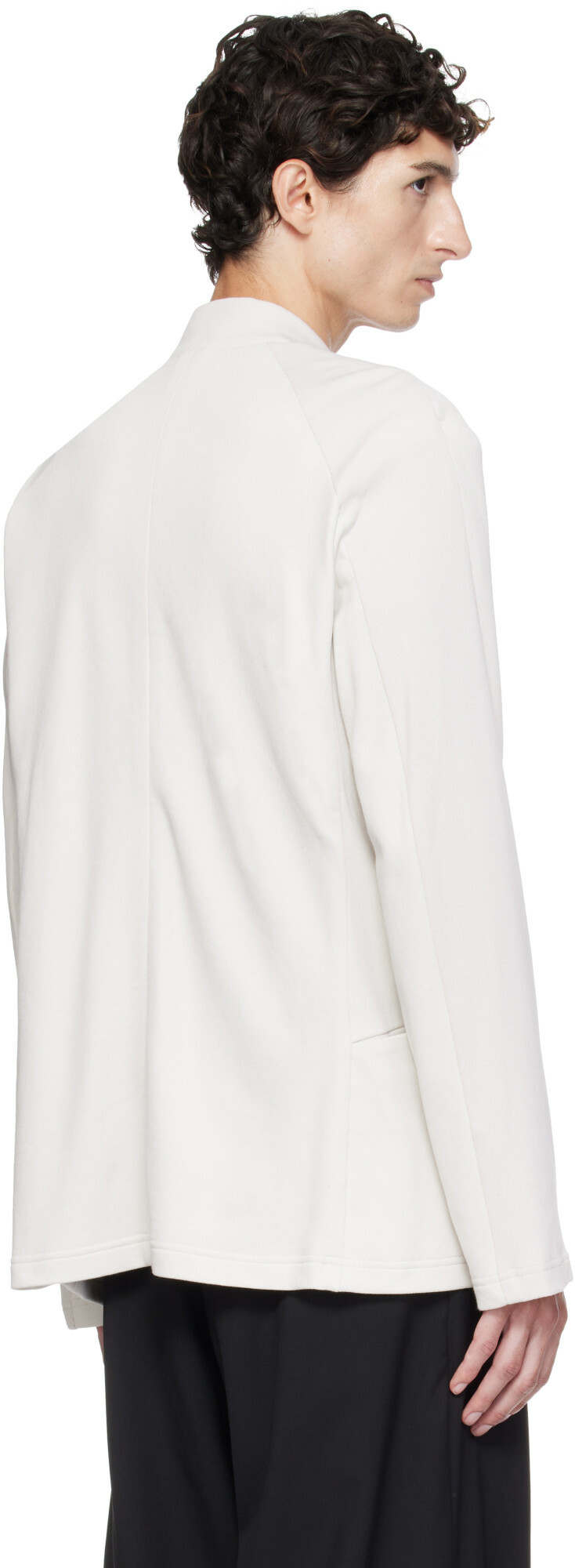 Kiko Kostadinov Off-White Koru Slim Blazer