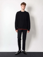 Gucci Sweater Black Mens Knitwear